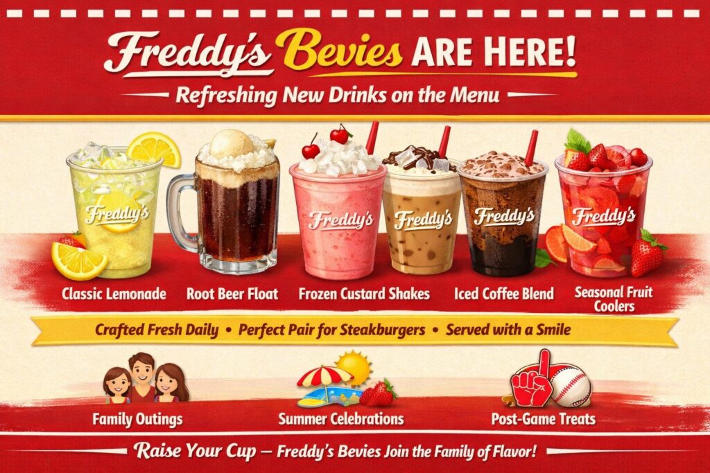 Freddy’s Introduces Freddy’s Bevies