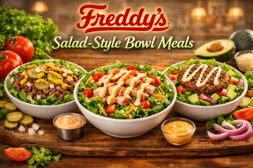 Freddys Salad Style Bowl Meals