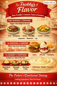 The Psychology of Flavor: How Freddy’s Connects Taste to Emotion