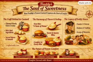 The Soul of Sweetness: How Freddy’s Frozen Custard Captures the Heart of Comfort info graphic