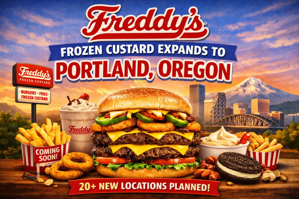 Freddy’s Frozen Custard Expands to Portland, Oregon