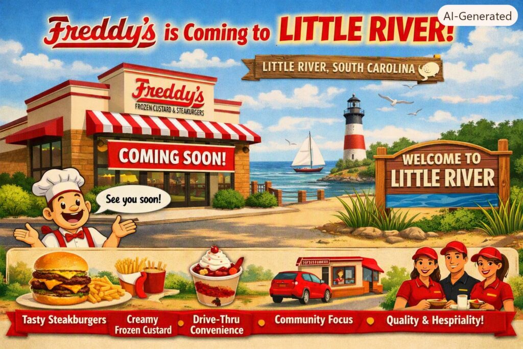 Freddy’s Frozen Custard & Steakburgers Coming to Little River