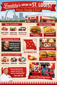 Freddy’s Frozen Custard & Steakburger Opens Latest St. Louis‑Area Store