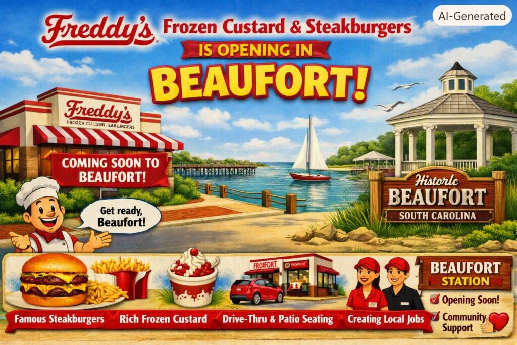 Freddy’s Frozen Custard & Steakburgers to Open in Beaufort