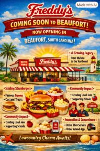 Freddy’s Frozen Custard & Steakburgers to Open in Beaufort