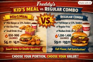 Freddy’s Kid’s Meal vs. Regular Combo Is It Worth It for Adults